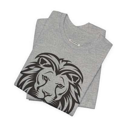 Lion Face Graphic T-Shirt