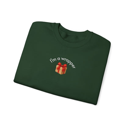 I'm a Wrapper Minimalist Style Sweatshirt