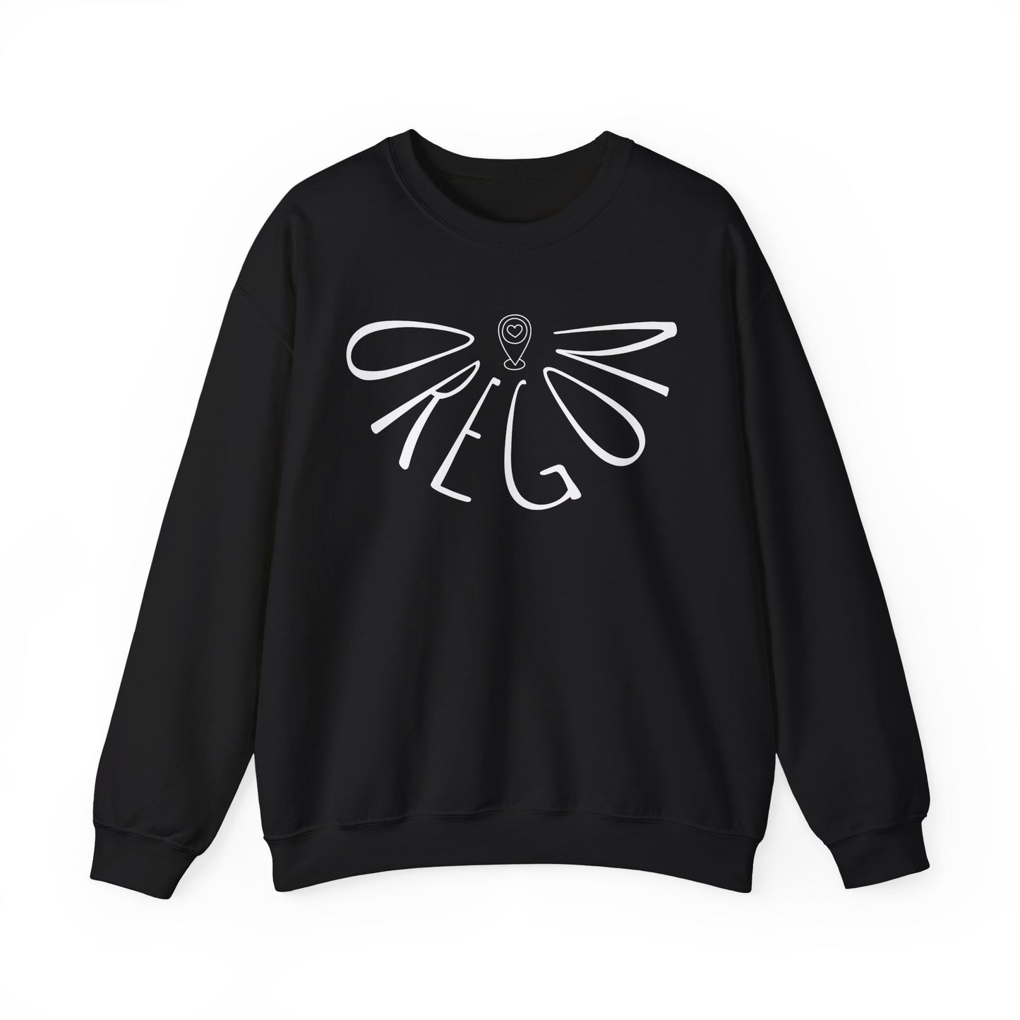 Oregon Liquid Letters Graphic Sweatshirt
