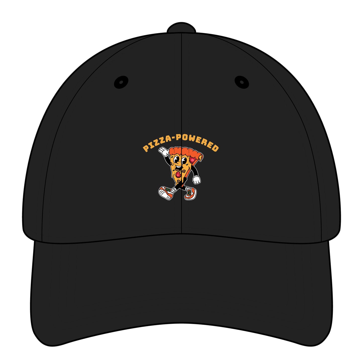 Pizza-Powered Graphic Cap