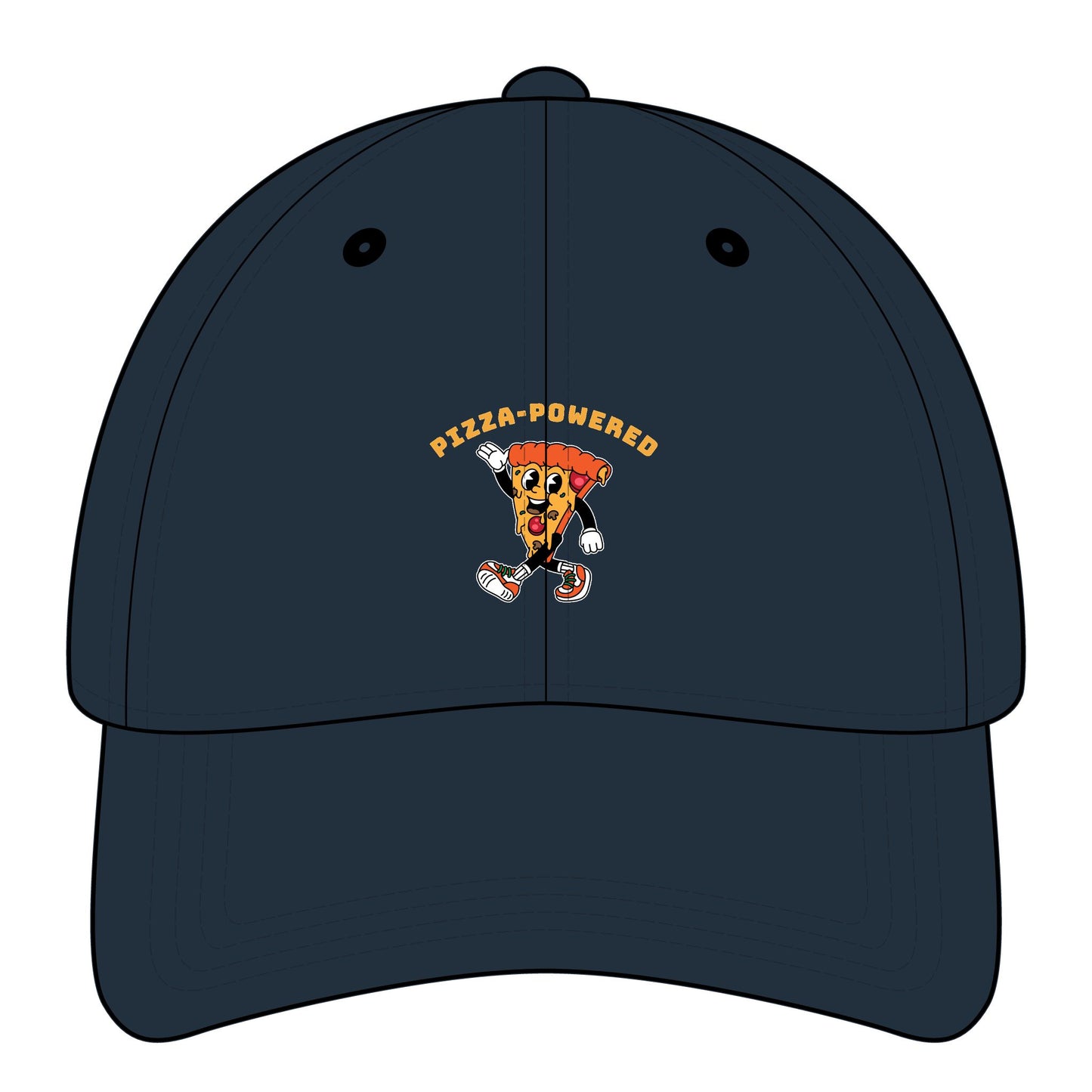 Pizza-Powered Graphic Cap