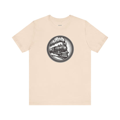 Steam Train Vintage Objects Graphic T-Shirt