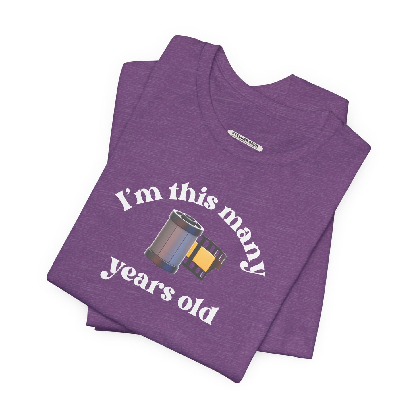 I'm This Many Years Old (Roll of Film) Graphic T-Shirt