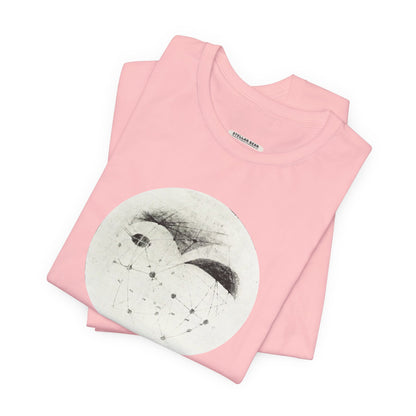 Longitude 120° on the Meridian of Mars 1895 Illustration Vintage Graphic T-Shirt