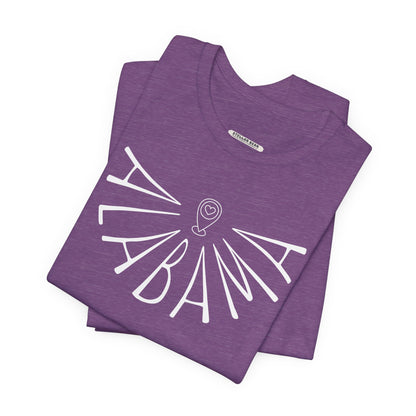 Alabama Liquid Letters Graphic T-Shirt