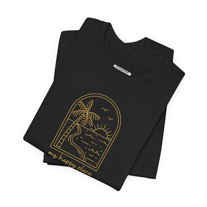 My Happy Place (Beach) Graphic T-Shirt