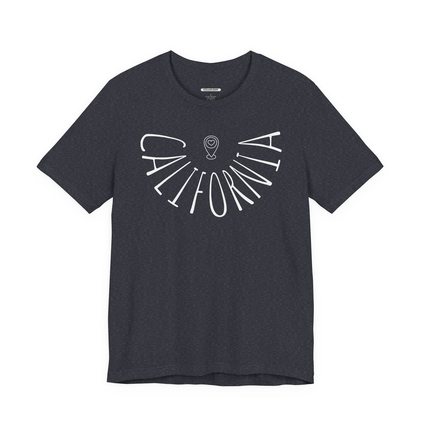 California Liquid Letters Graphic T-Shirt
