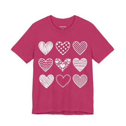 Lots of Hearts Graphic T-Shirt