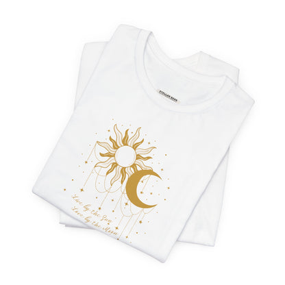 Live by the Sun, Love by the Moon Graphic T-Shirt