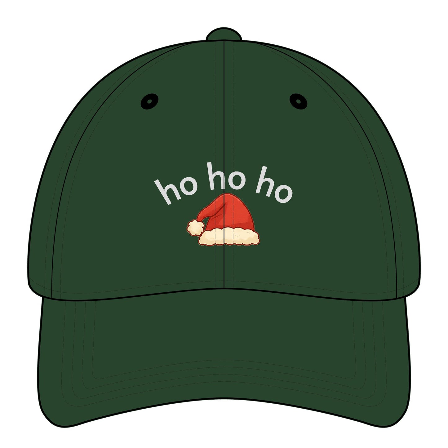 Ho Ho Ho Minimalist Style Cap