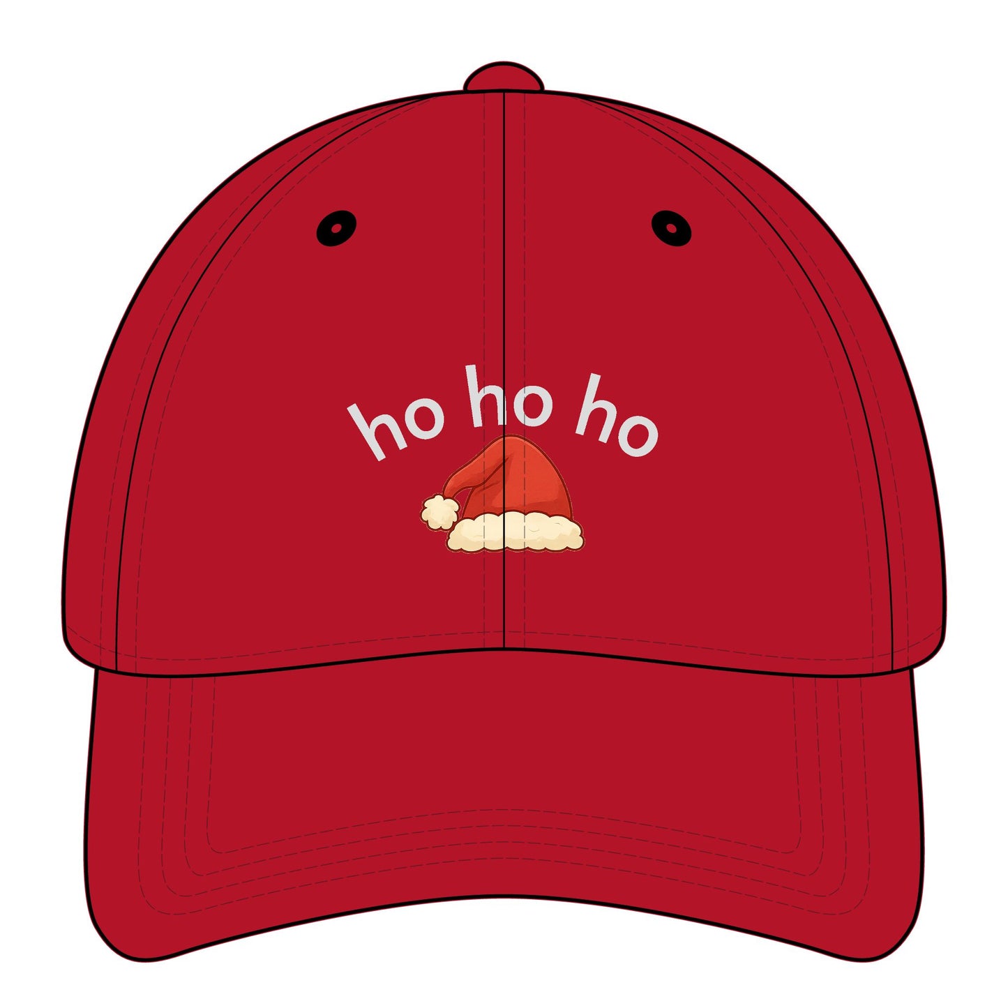 Ho Ho Ho Minimalist Style Cap