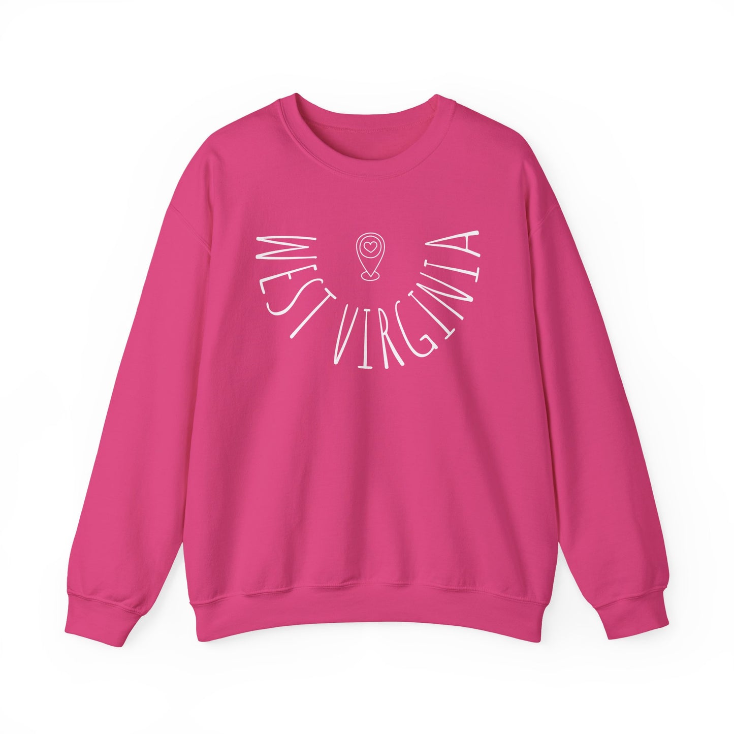 West Virginia Liquid Letters Graphic Sweatshirt