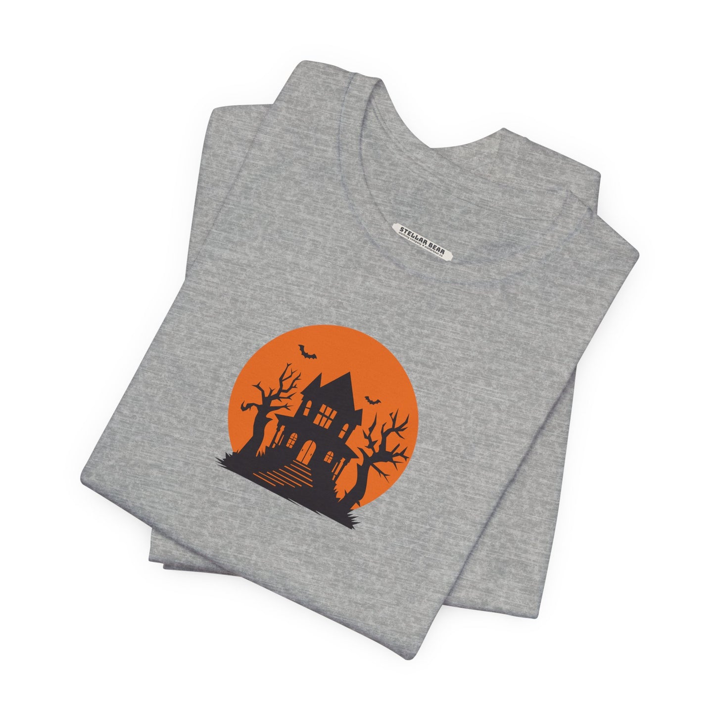 Haunted House Graphic T-Shirt