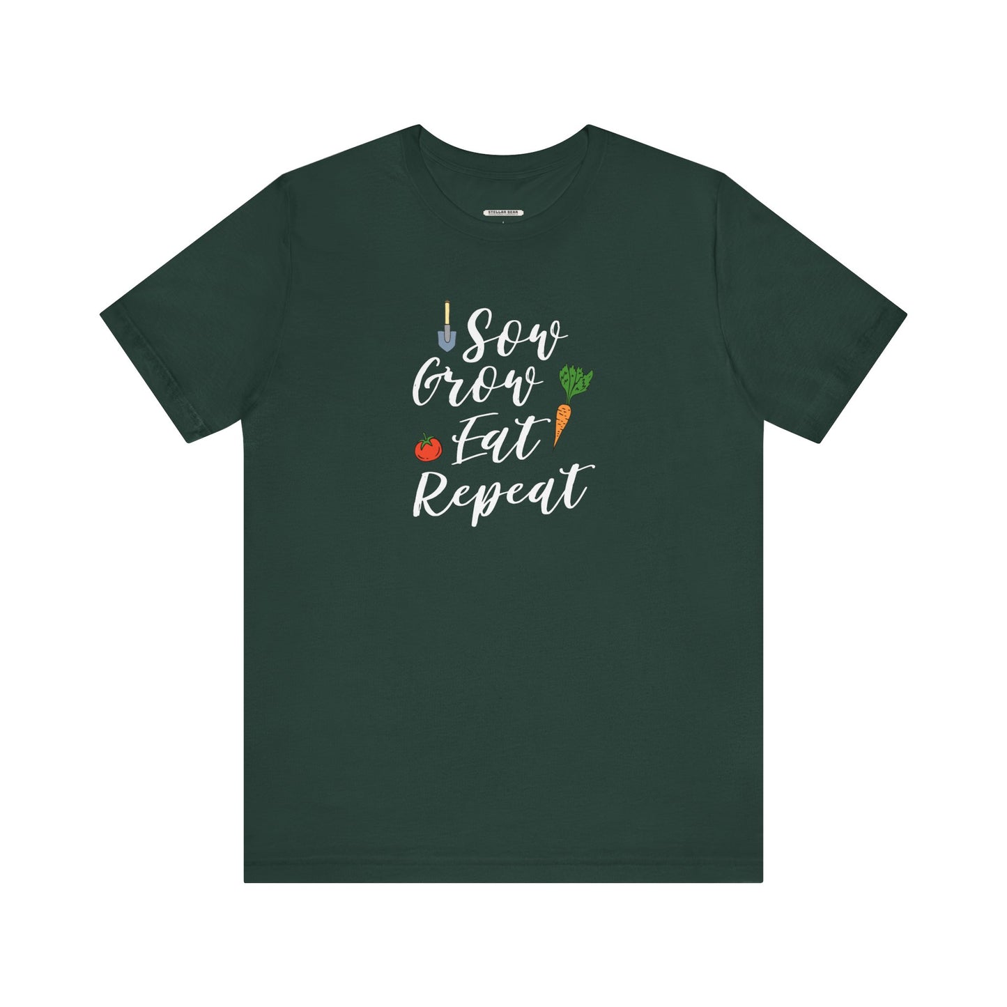 Sow Grow Eat Repeat Graphic T-Shirt