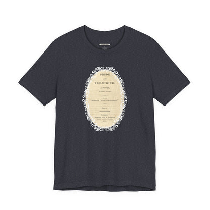 Pride and Prejudice First Edition Title Page 1813 Vintage Graphic T-Shirt (Jane Austen)
