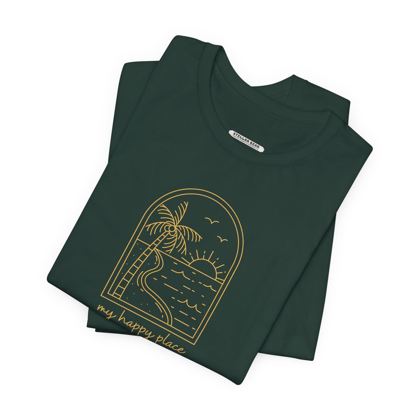 My Happy Place (Beach) Graphic T-Shirt