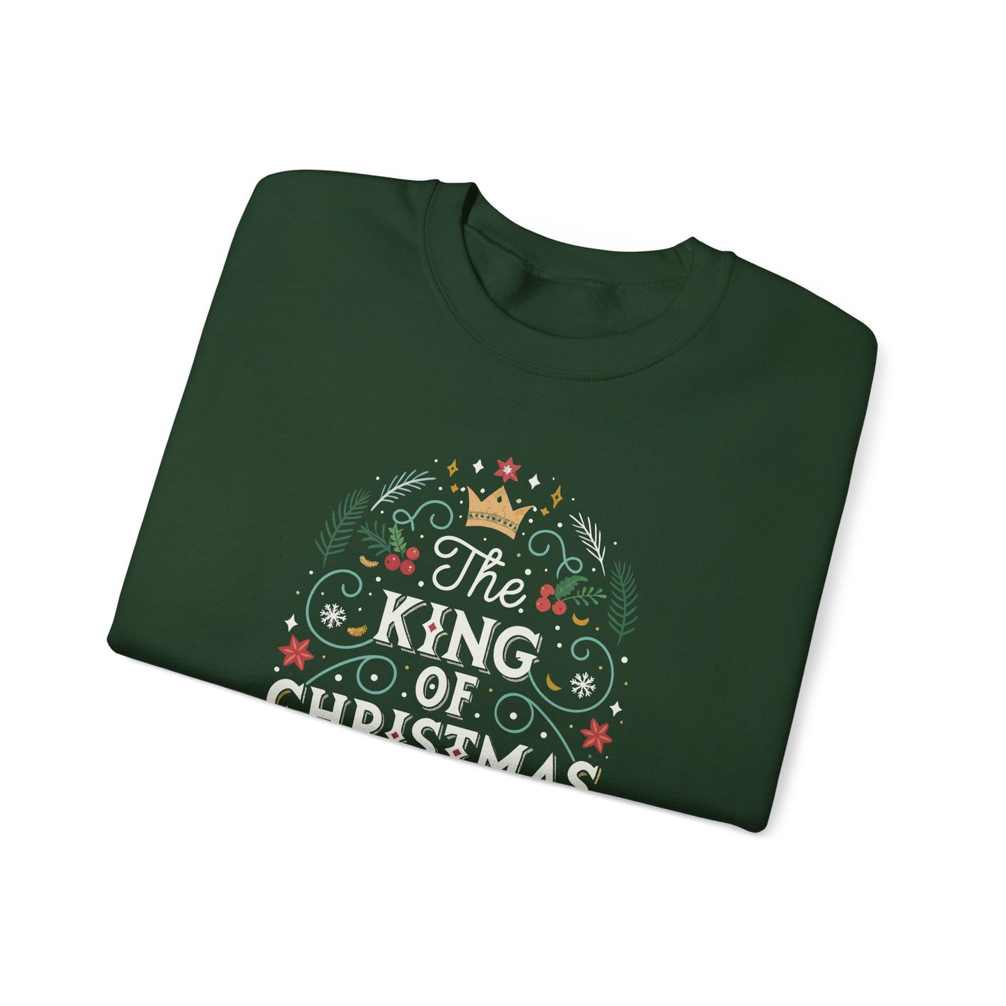 The King of Christmas Graphic Sweatshirt