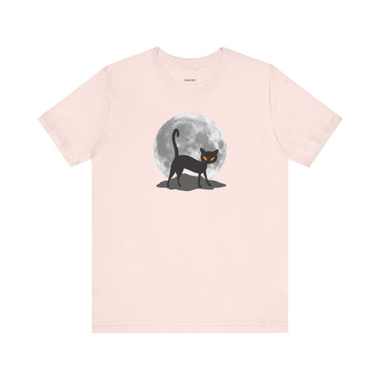Cat Moon Graphic T-Shirt