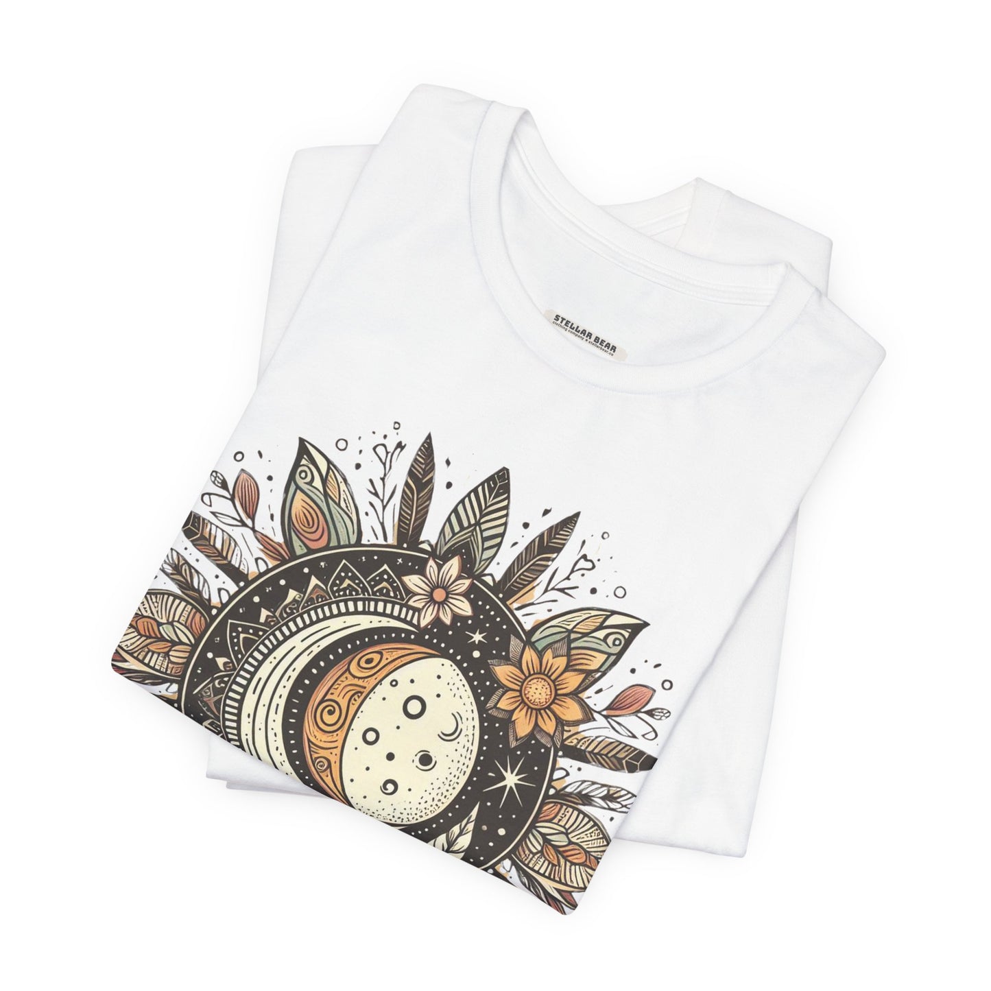 Sun and Moon Floral Graphic T-Shirt