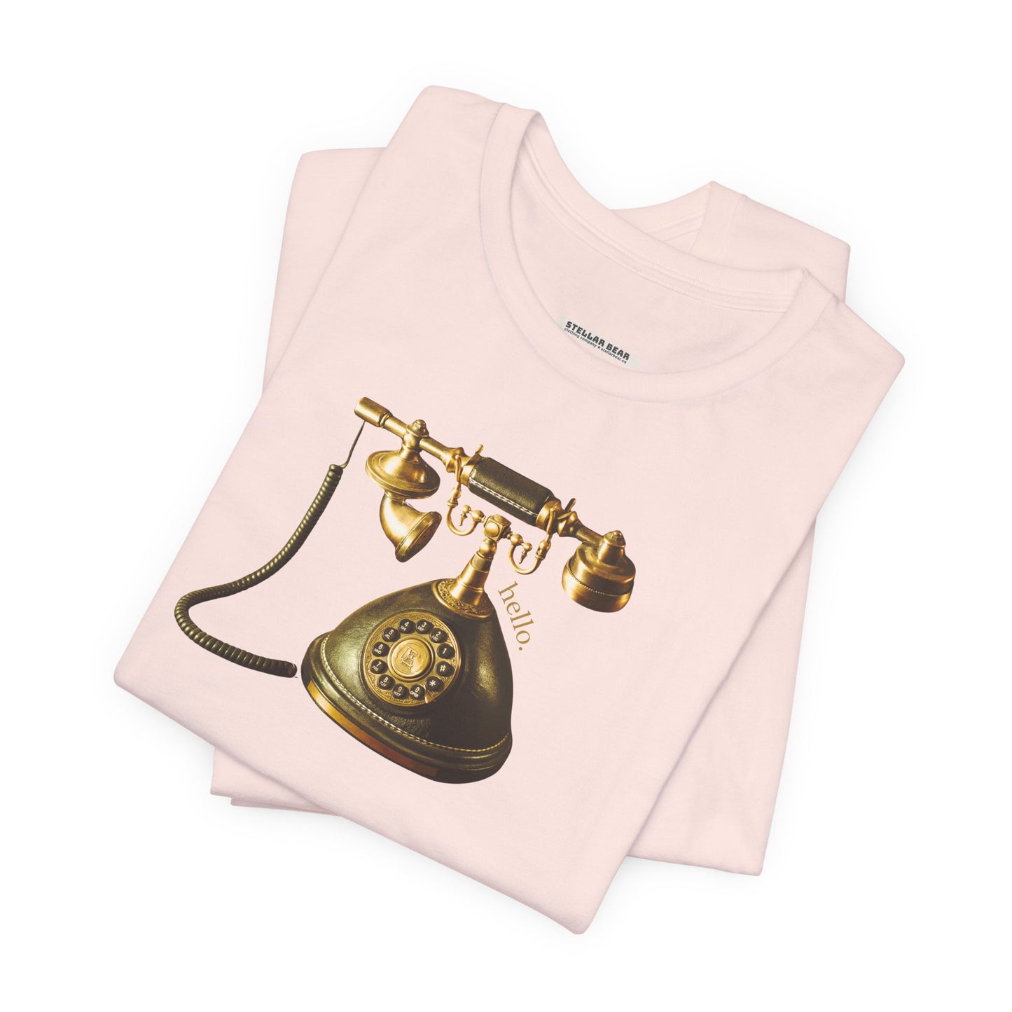 Telephone Hello Vintage Objects Graphic T-Shirt