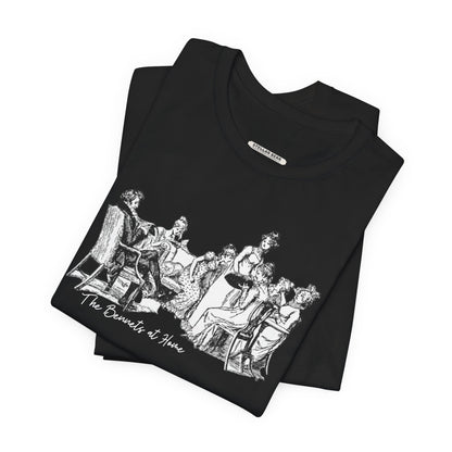 The Bennets at Home, Illustration 1894 Vintage Graphic T-Shirt (Jane Austen)