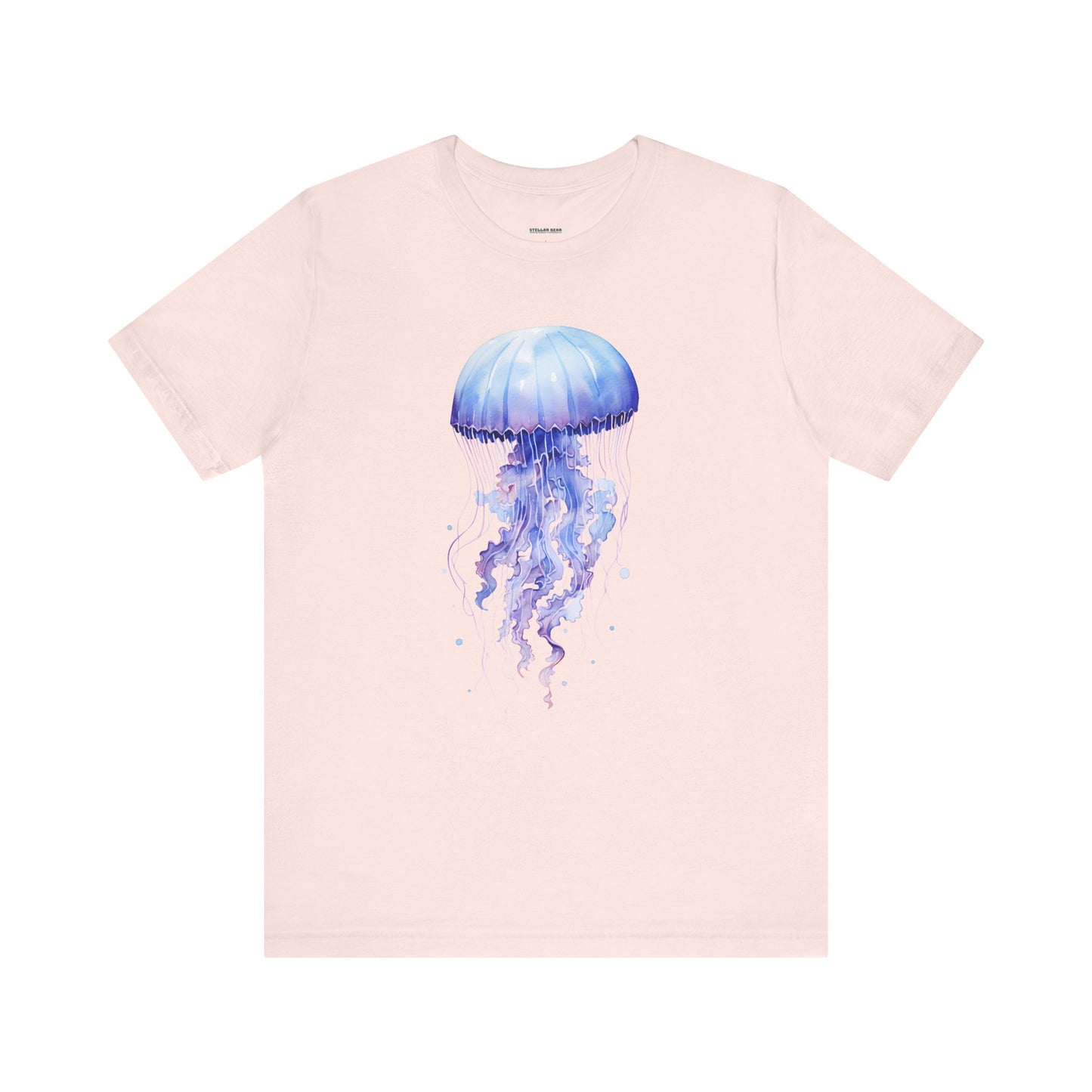 Jellyfish Lavender Blue Graphic T-Shirt