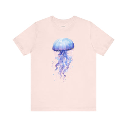 Jellyfish Lavender Blue Graphic T-Shirt