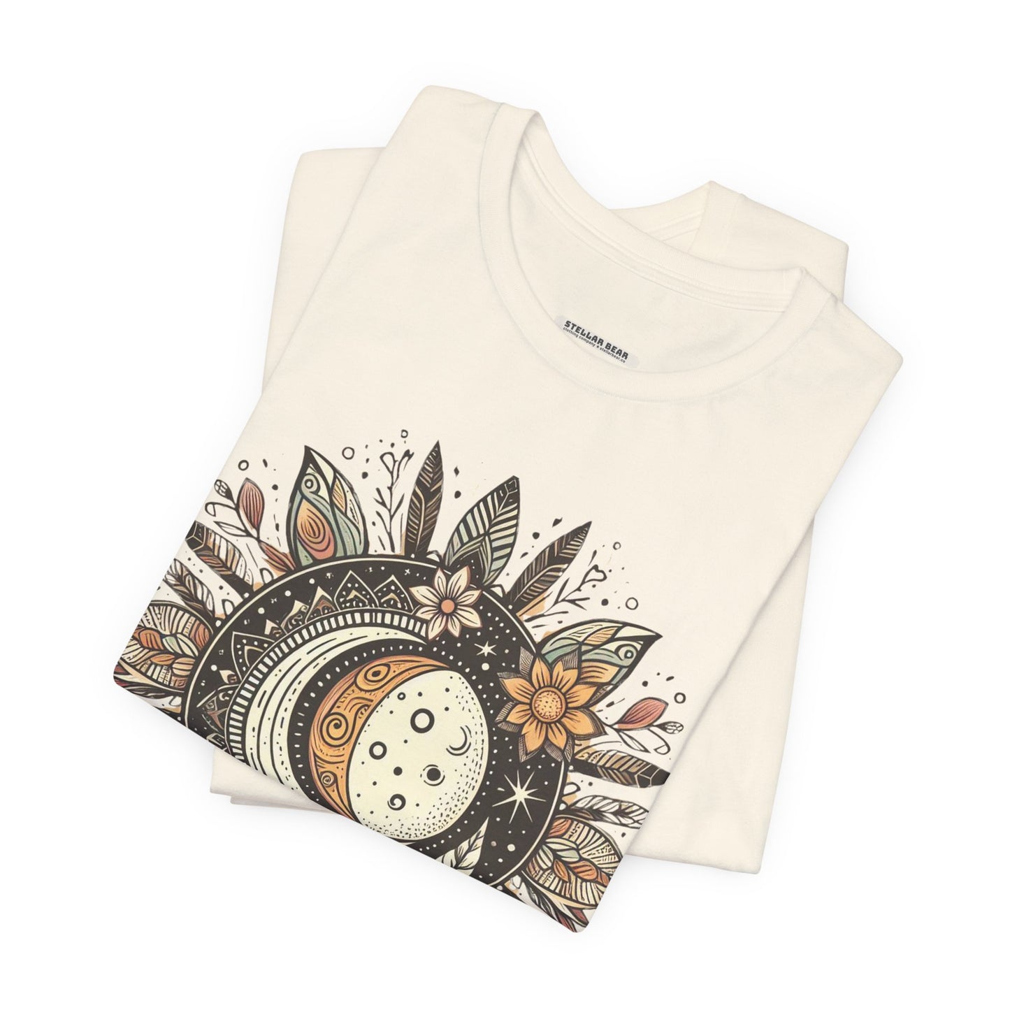 Sun and Moon Floral Graphic T-Shirt