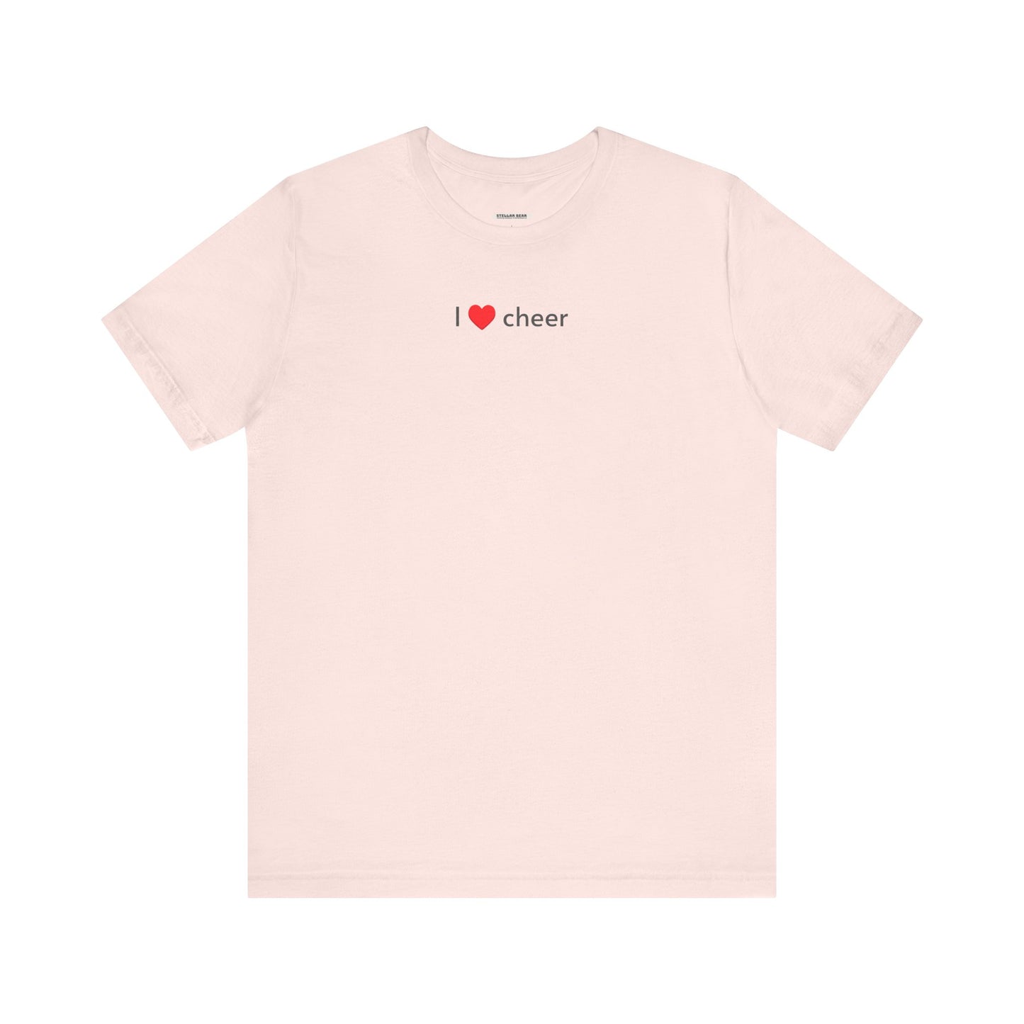 I Love Cheer Minimalist Style T-Shirt