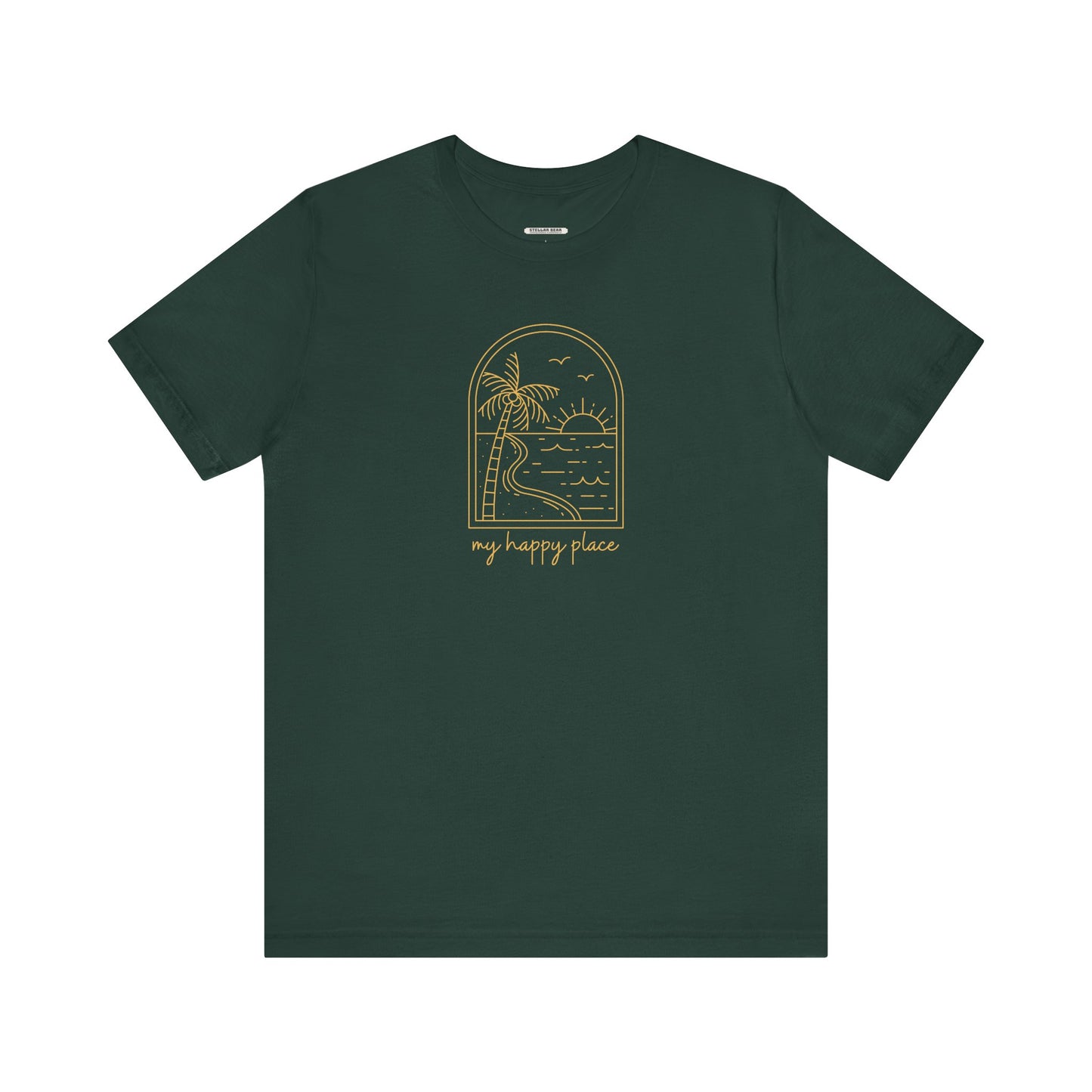 My Happy Place (Beach) Graphic T-Shirt