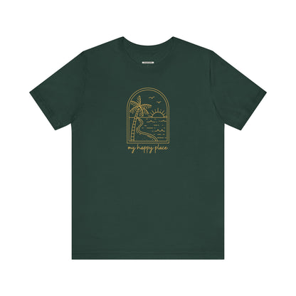 My Happy Place (Beach) Graphic T-Shirt