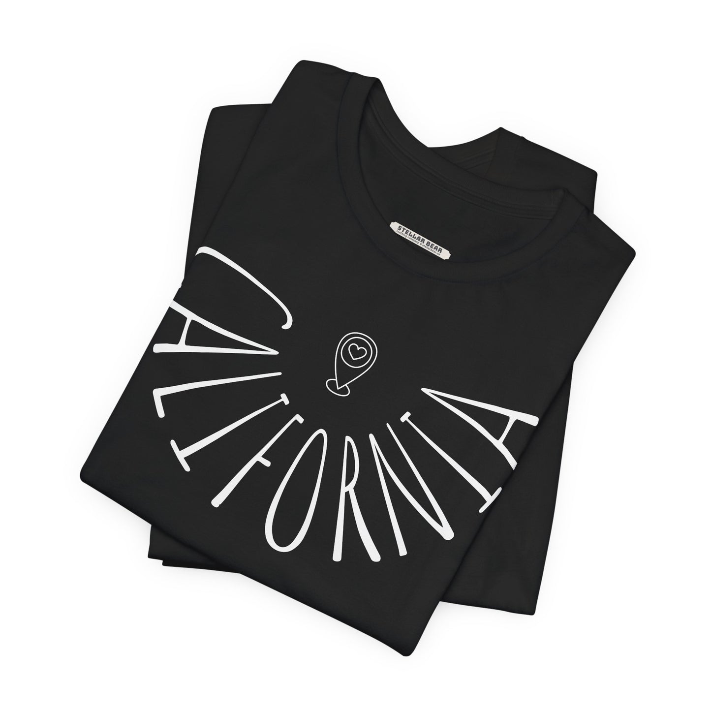 California Liquid Letters Graphic T-Shirt
