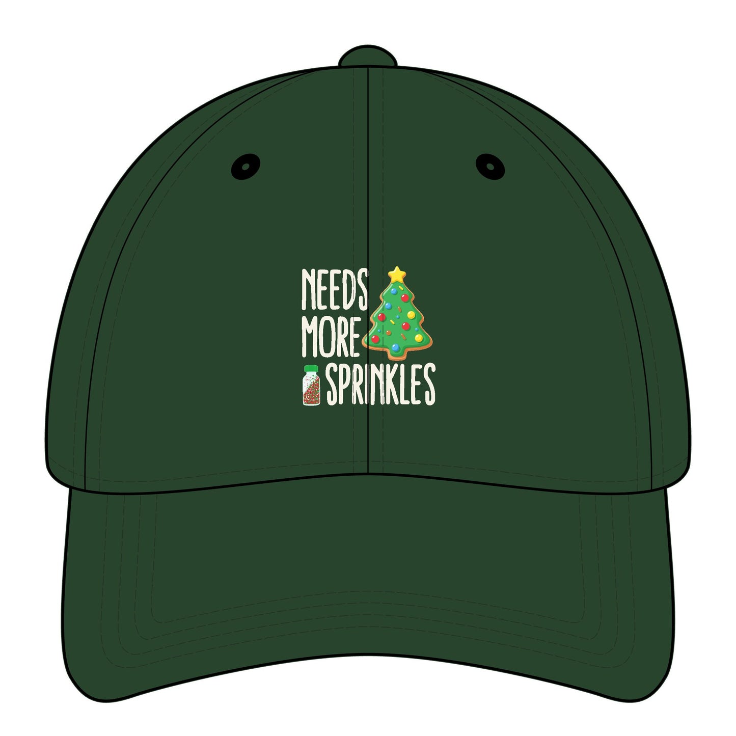 Needs More Sprinkles Graphic Cap