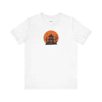 Haunted House Graphic T-Shirt