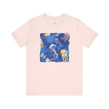 Jellyfish Multi Graphic T-Shirt