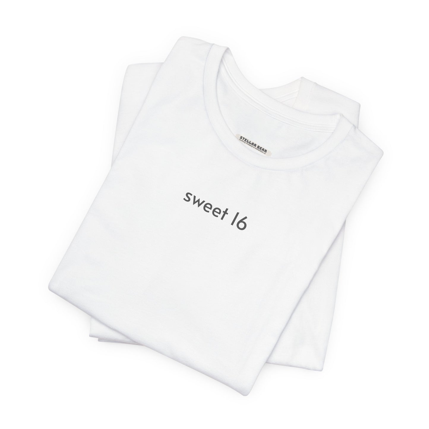 Sweet 16 Minimalist Style T-Shirt