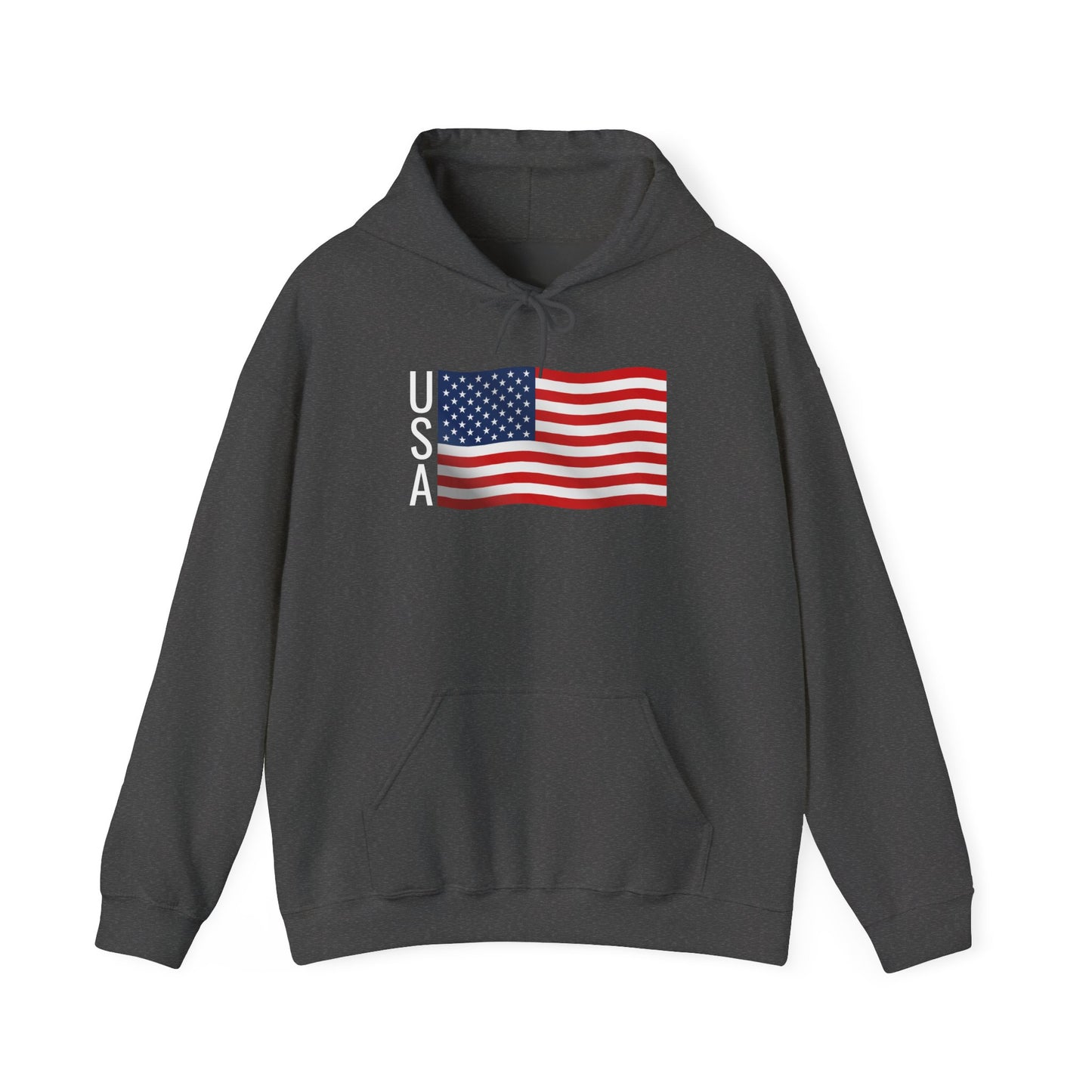 USA Flag Graphic Hoodie