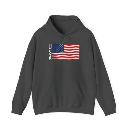 USA Flag Graphic Hoodie