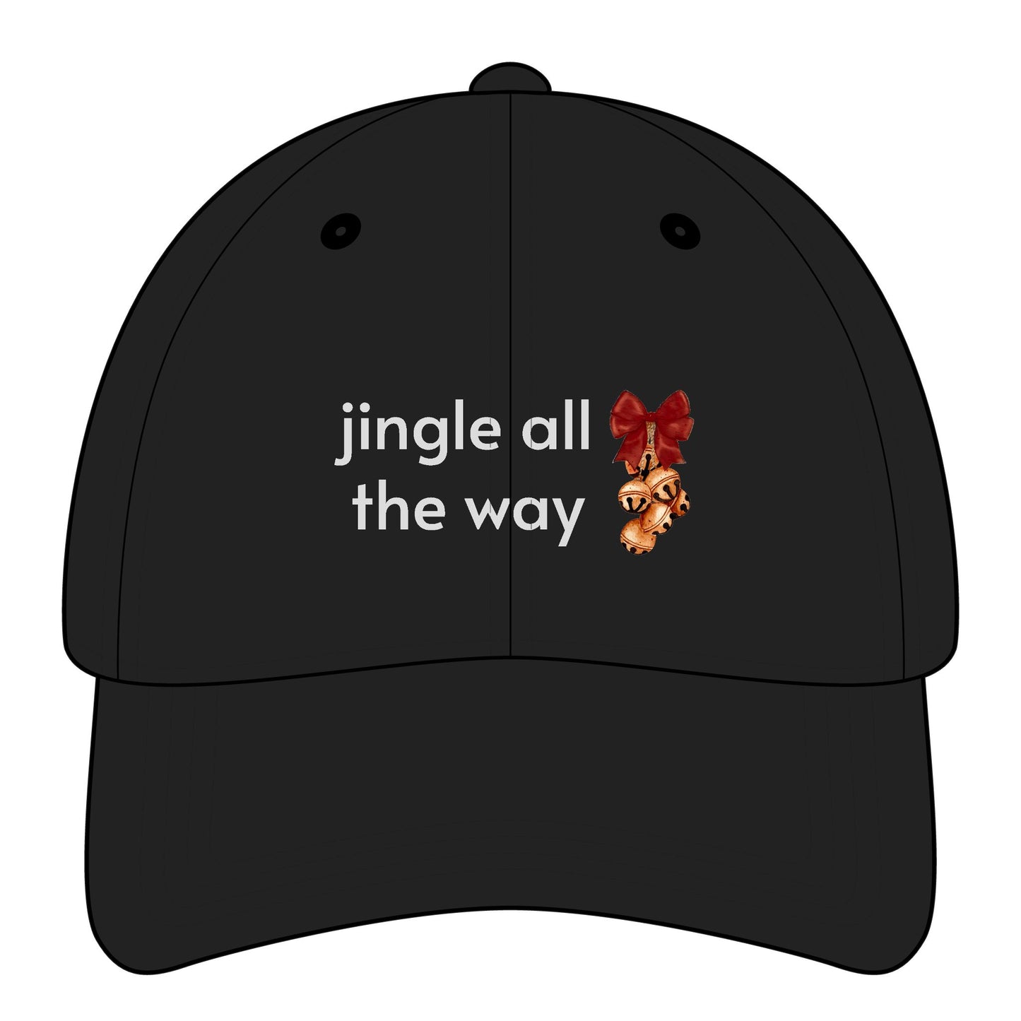 Jingle All the Way Minimalist Style Cap