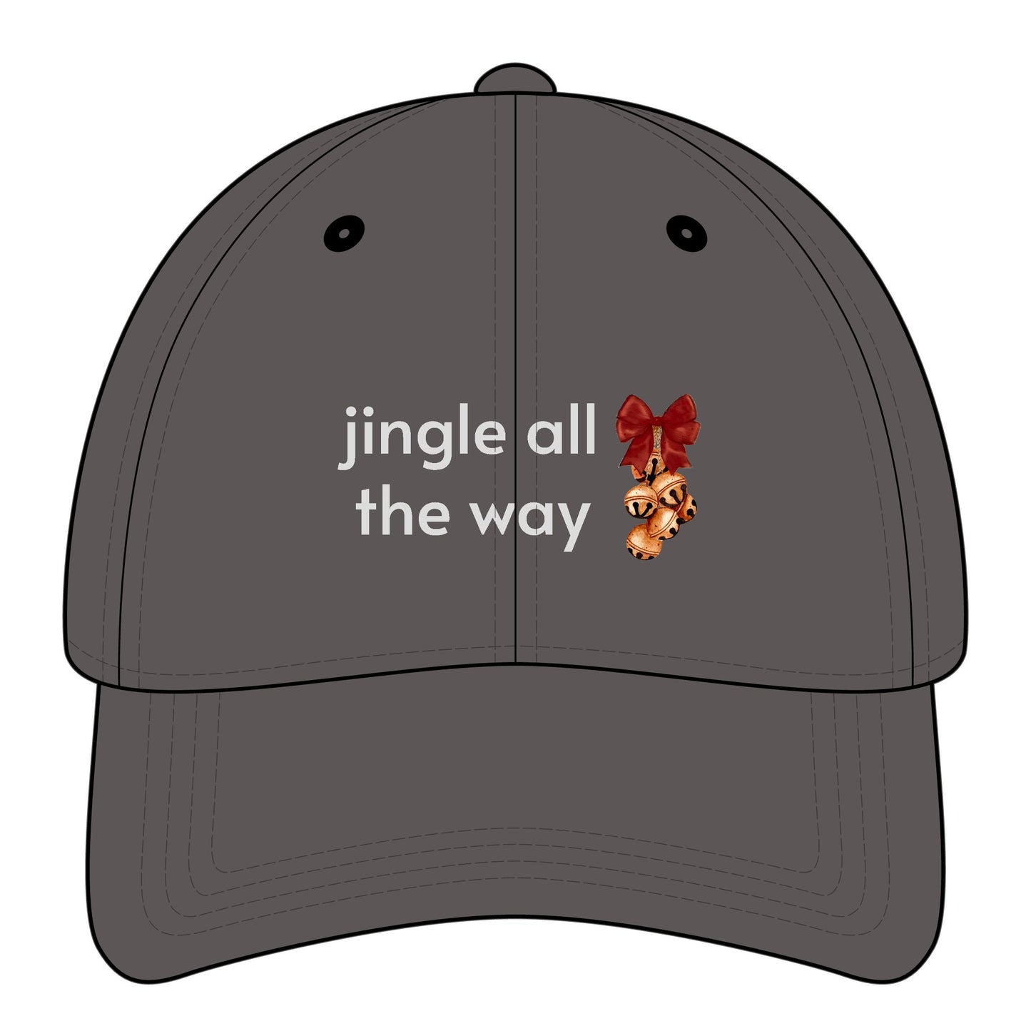 Jingle All the Way Minimalist Style Cap