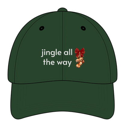 Jingle All the Way Minimalist Style Cap
