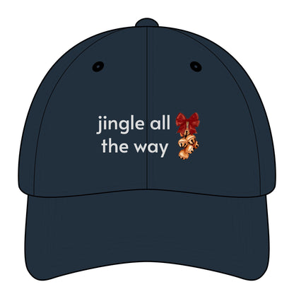 Jingle All the Way Minimalist Style Cap