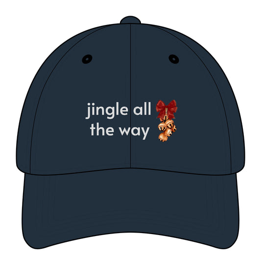 Jingle All the Way Minimalist Style Cap