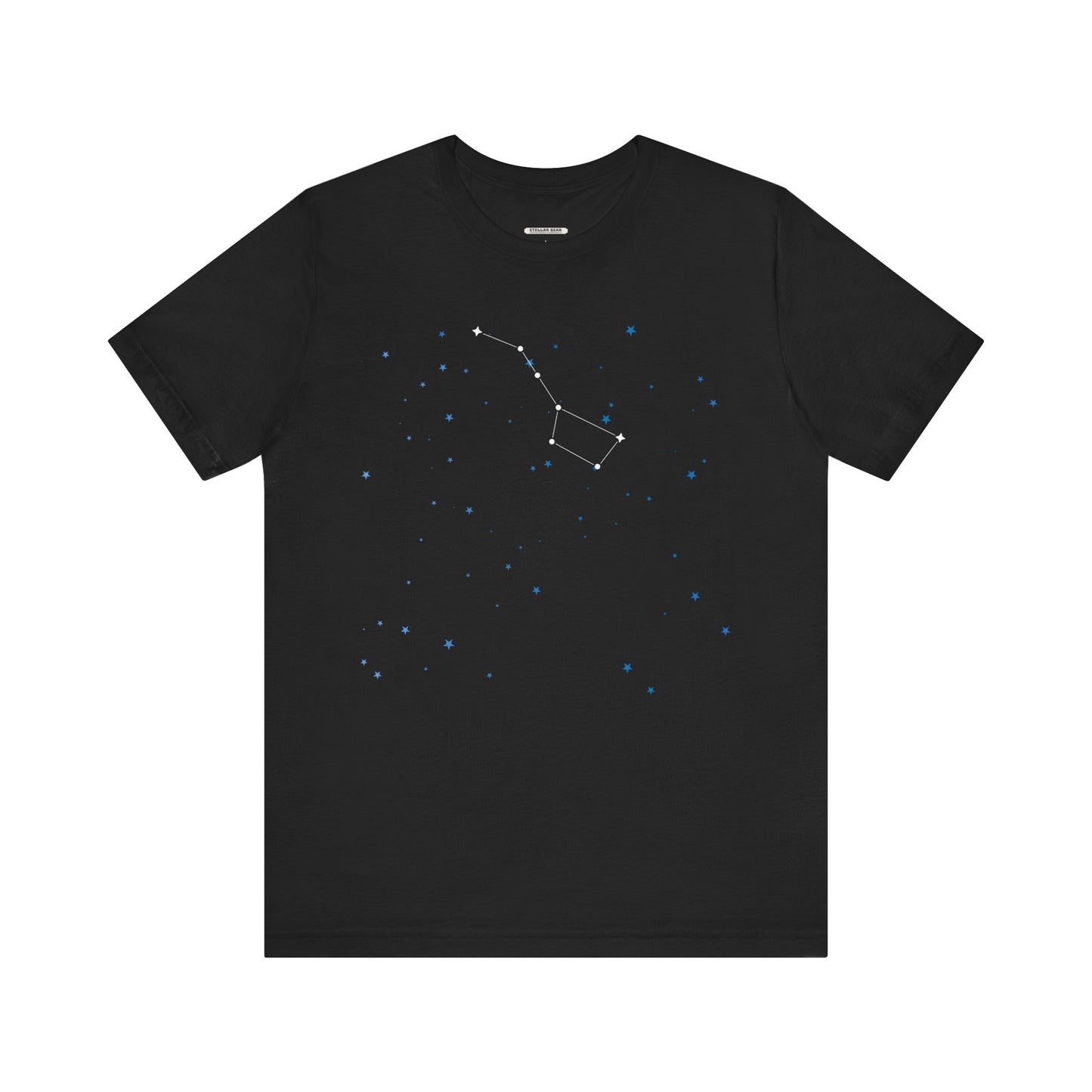Big Dipper Asterism (Part of Ursa Major Constellation) Graphic T-Shirt