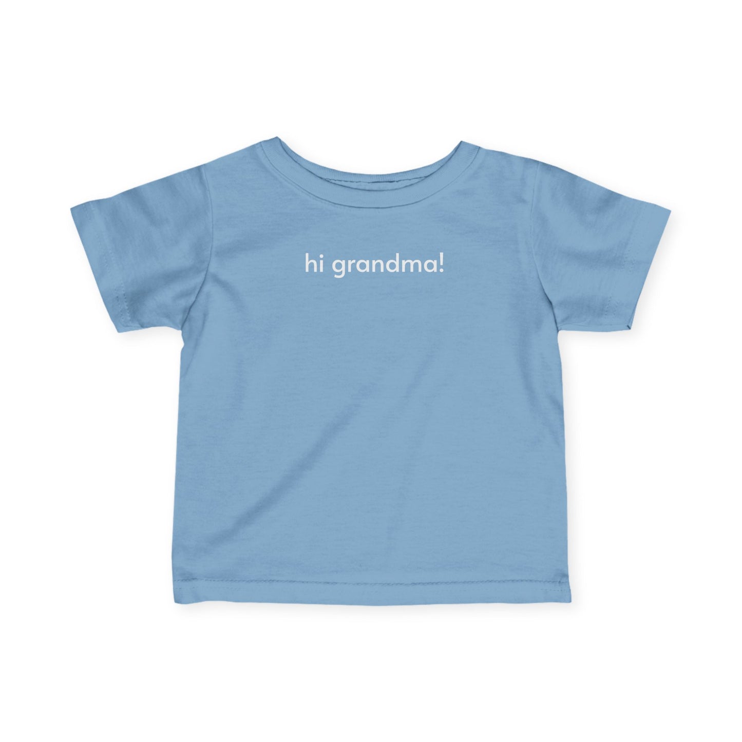 Hi Grandma! Baby/Toddler Minimalist Style T-Shirt