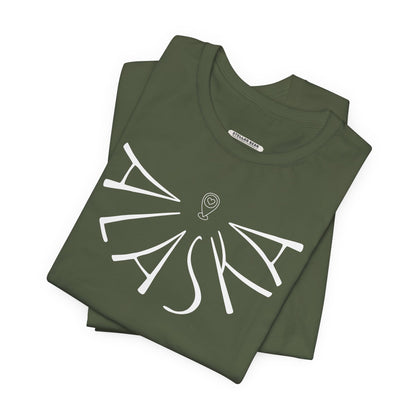 Alaska Liquid Letters Graphic T-Shirt
