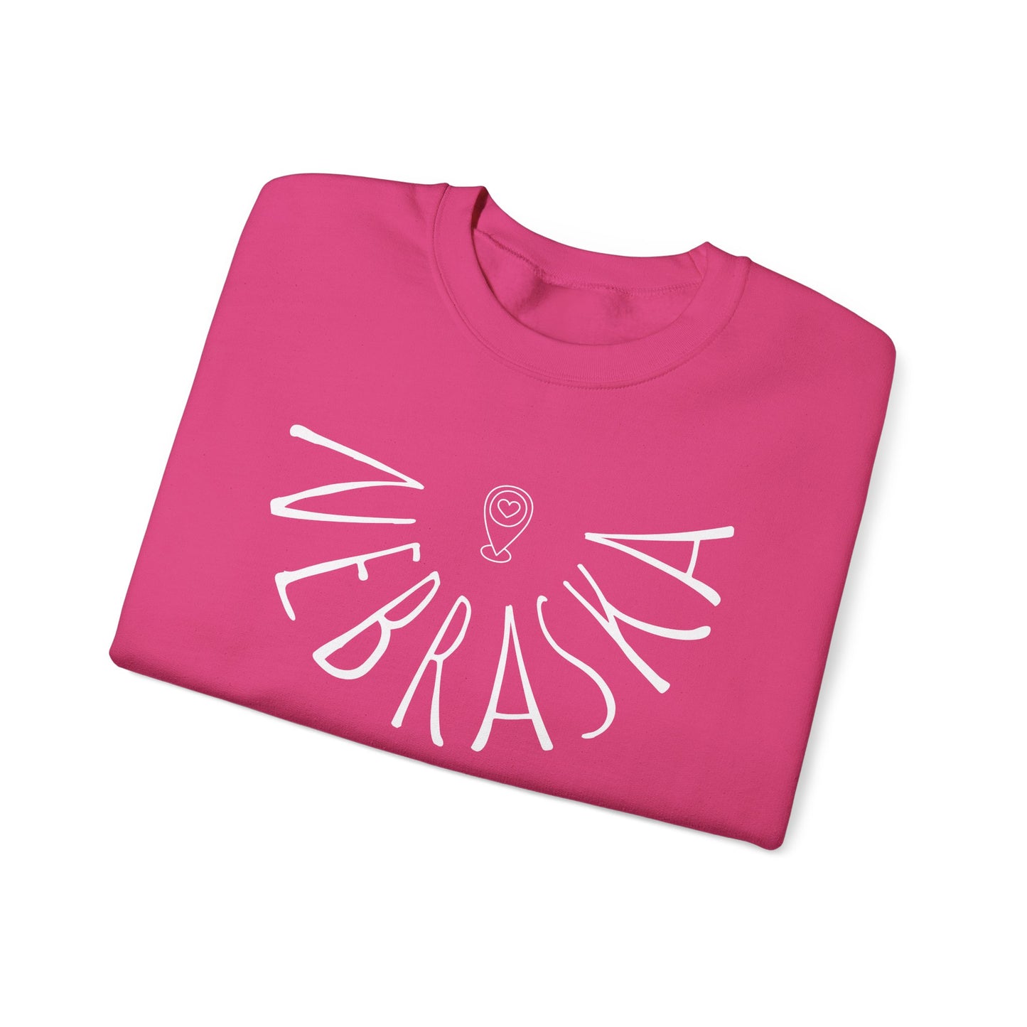 Nebraska Liquid Letters Graphic Sweatshirt