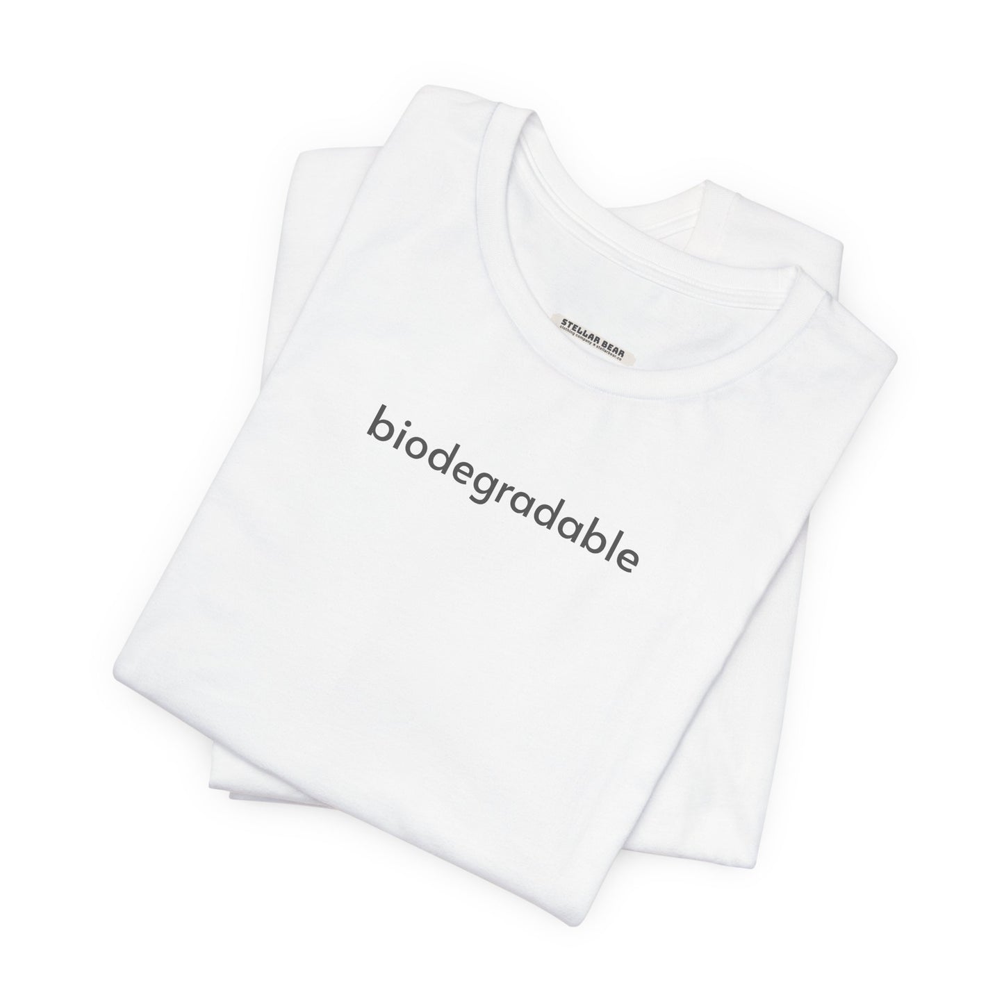 Biodegradable Minimalist Style T-Shirt