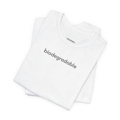 Biodegradable Minimalist Style T-Shirt