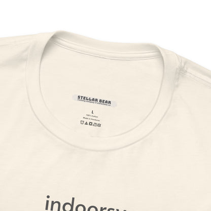 Indoorsy Minimalist Style T-Shirt
